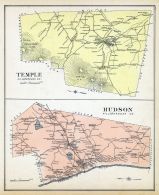 Temple, Hudson, New Hampshire State Atlas 1892